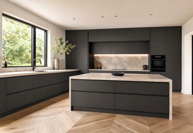 Cuisine contemporaine conçue sur mesure